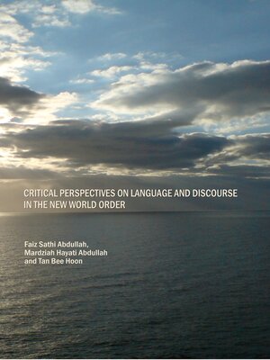 cover image of Critical Perspectives on Language and Discourse in the New World Order